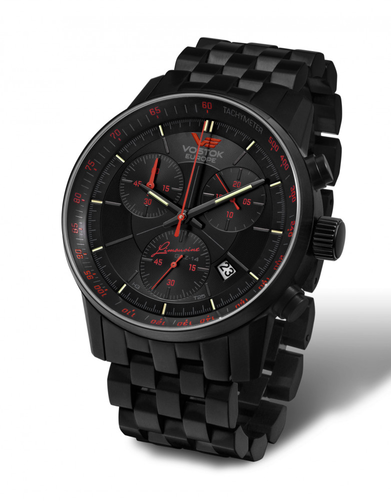 Vostok-Europe Watch Gaz deals Limo Tritium Chronograph